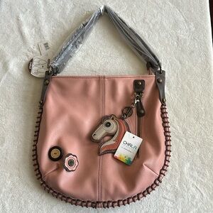 NWT Chala horse themed pink purse